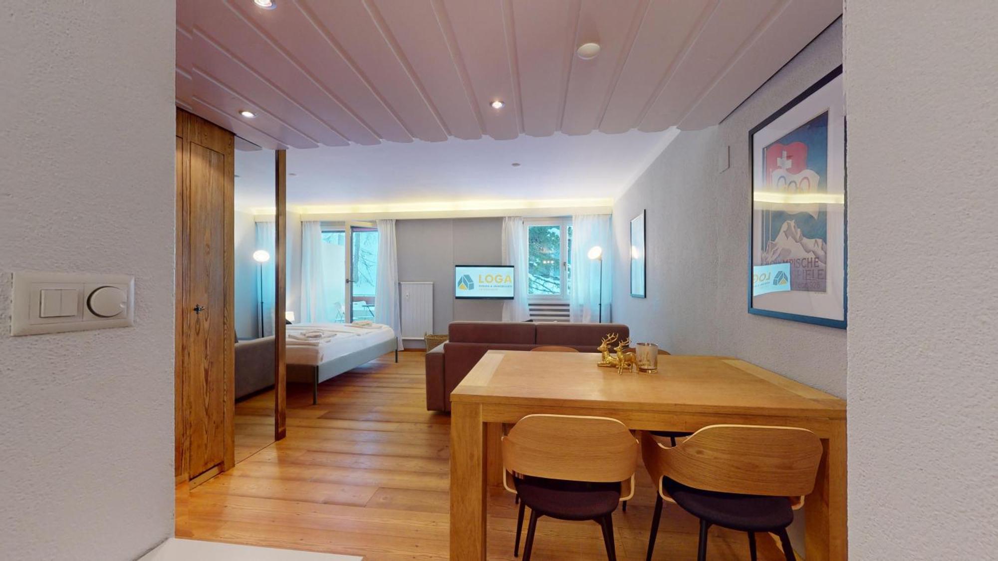 Abitaziun Residence 10A - St Moritz Exteriér fotografie