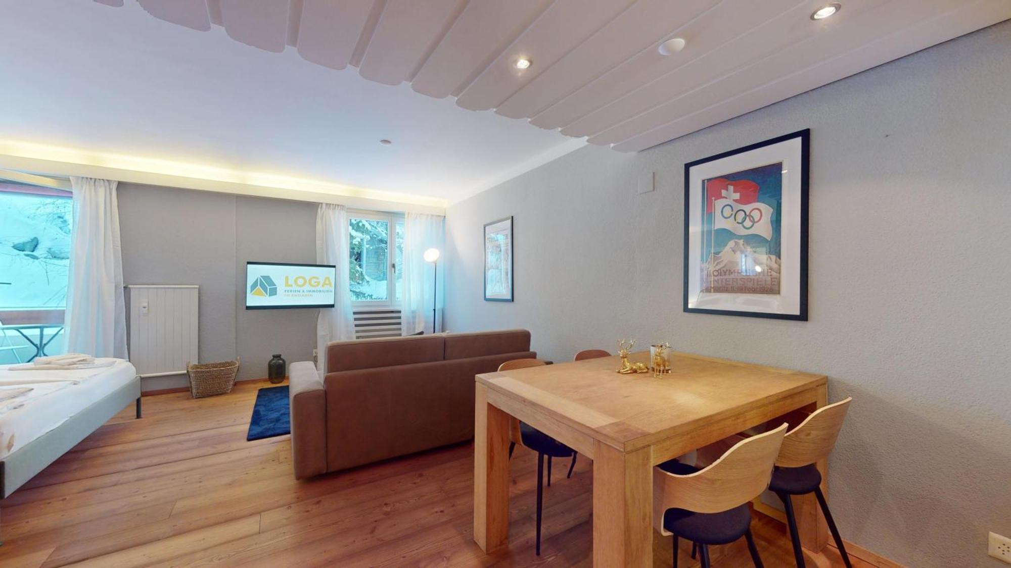 Abitaziun Residence 10A - St Moritz Exteriér fotografie